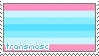 A image of the transmasculine prideflag with the text transmasc
