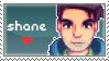 shane from stardew valley with a heart next to him