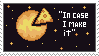 In Case I Make It album inspired pixel art with the cheese moon and stars