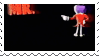 A gif of the introduction to Tenna from Deltarue with the text; mr ant tenna's tv time!!