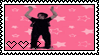 jerma dancing on a pink background