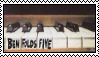 A wooden piano with the text Ben Folds Five