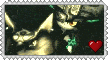 A gif of midna and wolf link